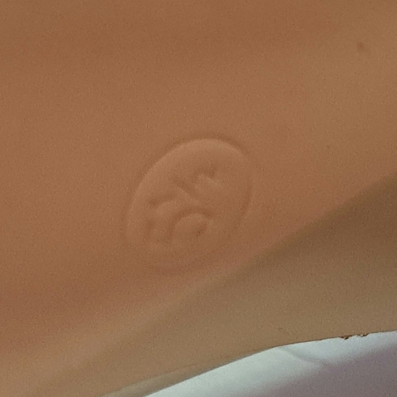 Olivia Ferragamo Chunky Heels, Clear, Open Back . Size 5 1/2 - Picture 9 of 9